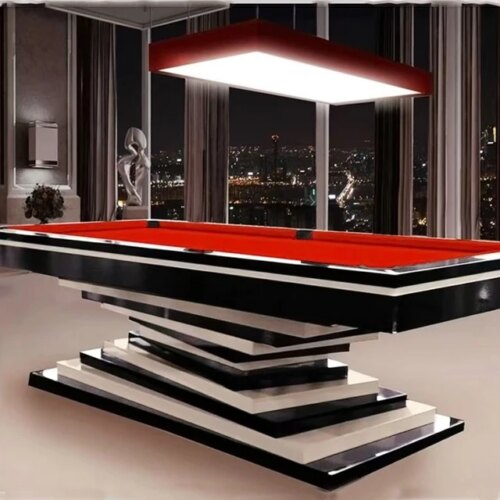 2024  solid wood and slate pool table for sale high quality factory price biliar - Image 4