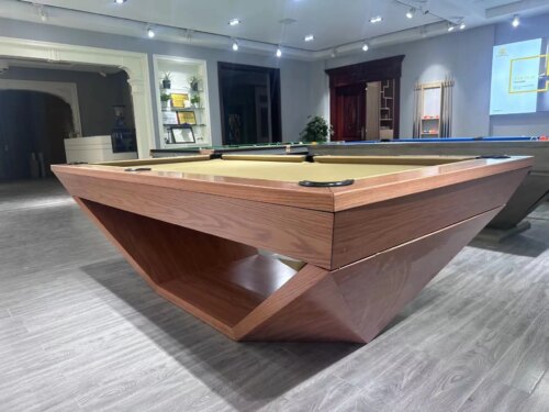 2032 Factory direct sale  high quality professional outdoor pool table  oak modern pool - Image 2