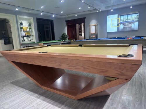 2032 Factory direct sale  high quality professional outdoor pool table  oak modern pool - Image 5
