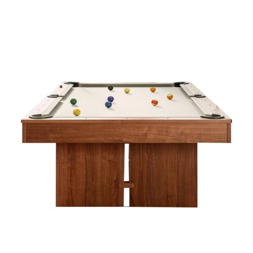 7ft/8ft/9ft factory direct selling design  Indoor Solid Wood American Billiard  Pool Table with natural slab solid maple wood