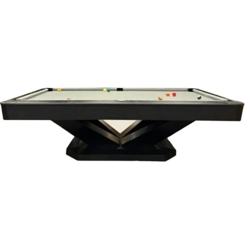 8 Ball American Billiards Table With Ultra-Thick Frame With Slate Leveling - Image 4