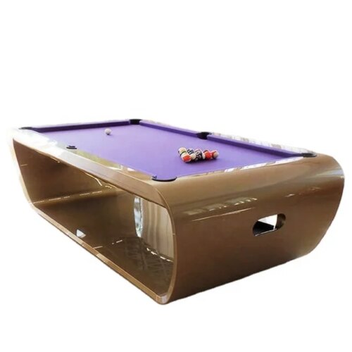 8 Ball Billiard Modern Luxury Solid Wood Slate Pool Table 8ft 9ft