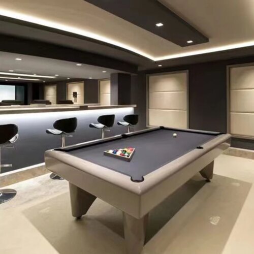 Best Price English Custom Folding 6Ft Stone Slate Pool Tables Used For Sale - Image 4