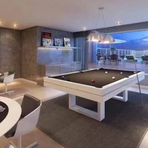 Best Price English Custom Folding 6Ft Stone Slate Pool Tables Used For Sale - Image 5