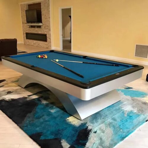 Best Price Professional Handmade Full Size Wood Billiards Luxury Modern High Grade Rubber Cushion Pool Table With Accessories - Image 6