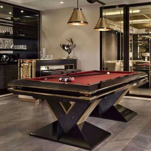 Best Selling Billiard Germany Marble Top Cover American 9Ft Multi Colours Luxury Pool Table - Image 2