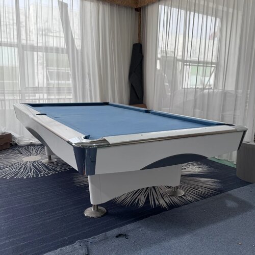 Billiard products 9 foot pool table best selling  9-BALL pool club billiard tables stone slate natural slate professional felt - Image 4