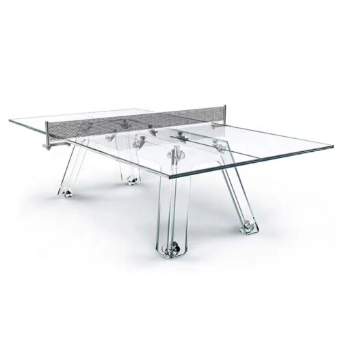 Billiards Factory Wholesale Indoor High Quality Solid Wood Slate Bed Custom Size Modern Design Luxury Glass Pool Table For Sale - Image 2