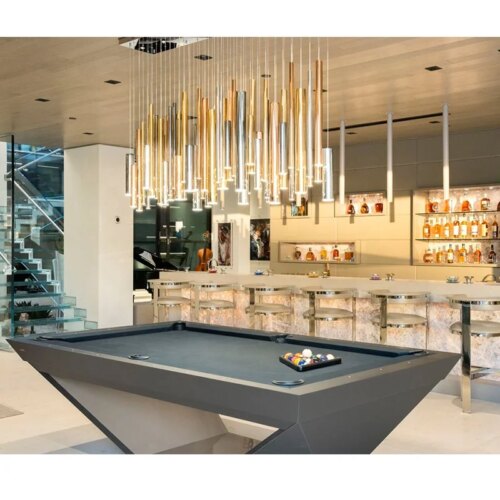 Cheap chinese oem pool games play 7 8 9 ft for sale  9ft feet contemporary  billiard table - Image 3