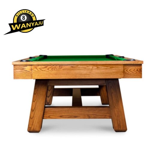 China Factory modern luxury 7ft/8ft/9ft Pool Billiard Table With natural slate solid wood high speed table cloth - Image 2