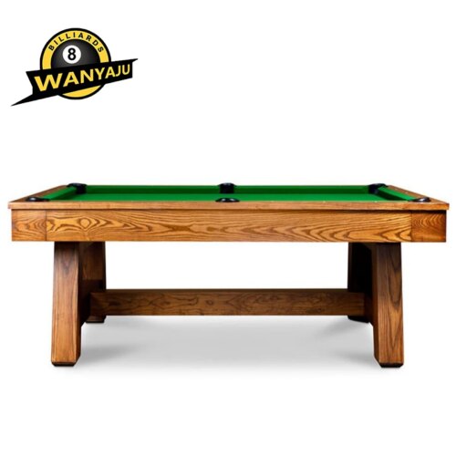China Factory modern luxury 7ft/8ft/9ft Pool Billiard Table With natural slate solid wood high speed table cloth - Image 3