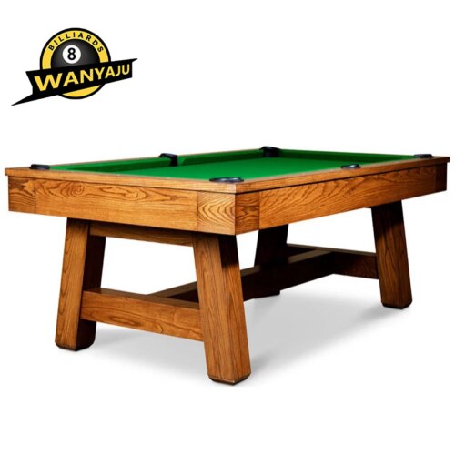 China Factory modern luxury 7ft/8ft/9ft Pool Billiard Table With natural slate solid wood high speed table cloth - Image 5