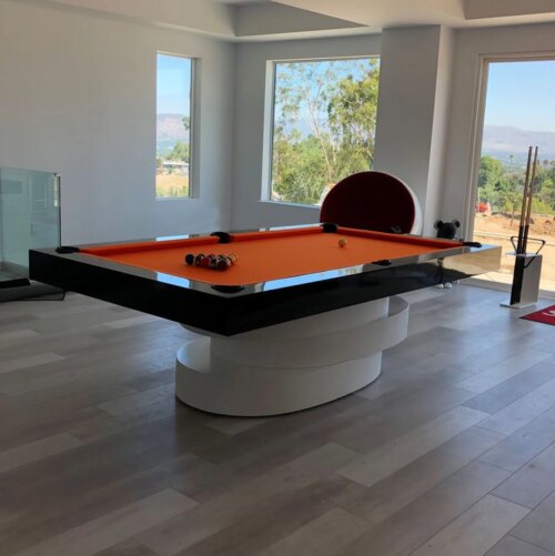 Competitive Price High Quality 9ft Solid Wood Slate Mesa De Billar Indoor Game Custom Design Luxury Billiard Pool Table 8ft 7ft