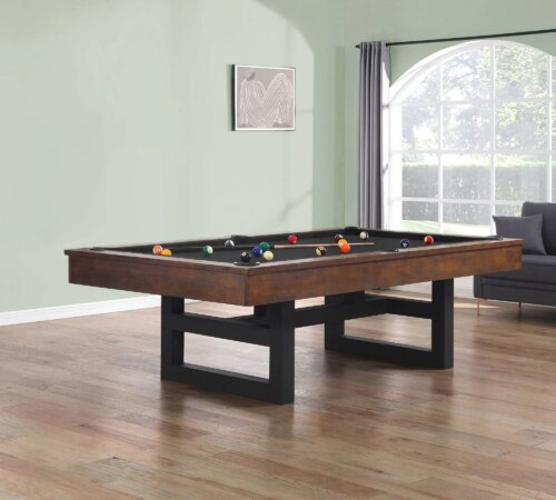 Competitive price high quality solid wood slate rustic billiards pool tables - Image 3
