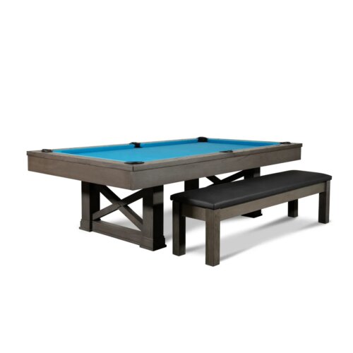Competitive price high quality solid wood slate rustic billiards pool tables - Image 6
