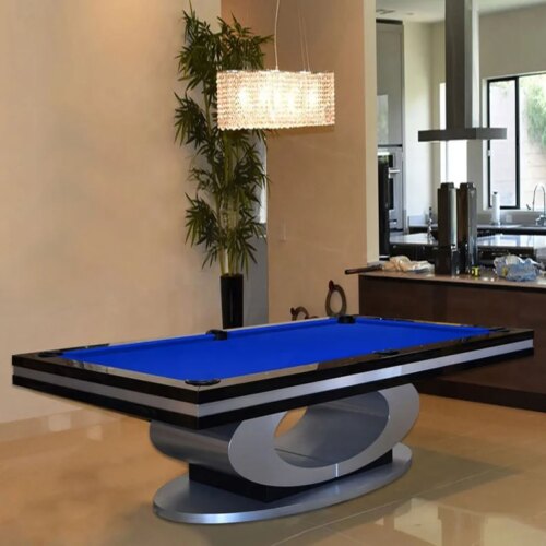 Custom Indoor Luxury Games Chinese Pool Billiards Table for Sale - Image 5