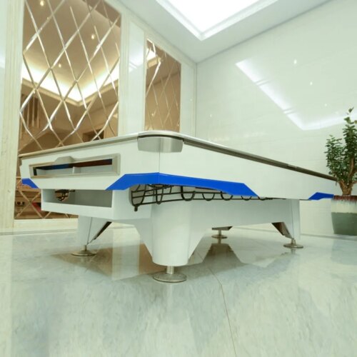 Custom Various Styles Professional Tournament Standard High Quality All Solid Wood Slate Bed American Pool Billiard Table 9 Feet - Image 4