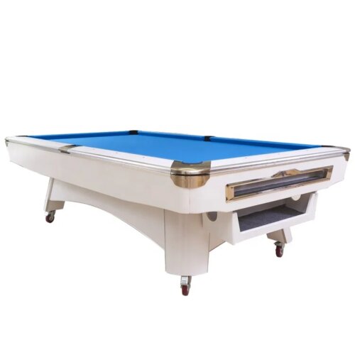 Custom Various Styles Professional Tournament Standard High Quality All Solid Wood Slate Bed American Pool Billiard Table 9 Feet