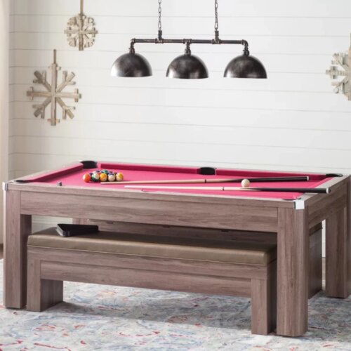 Customized Color Standard Pool Table 8FT 9FT Solid Wood Billiard Table - Image 4