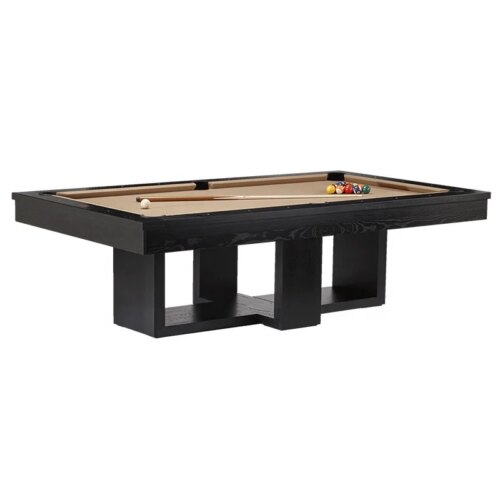 Customized Color Standard Pool Table 8FT Solid Wood Billiard Table