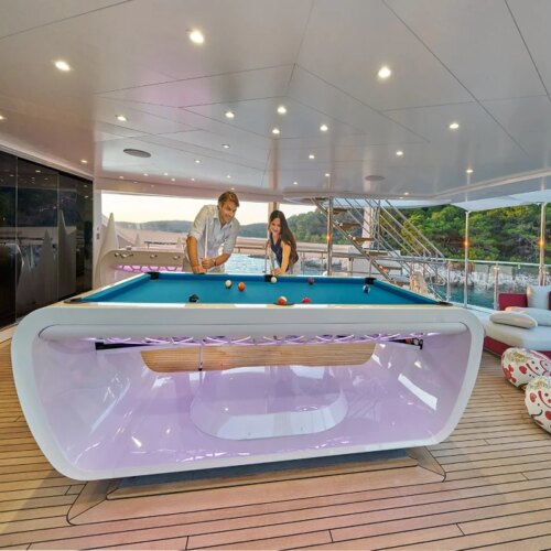 Direct factory High quality luxurious medium size billiard table 7ft 8ft 9ft  customized house modern luxury pool tables - Image 2