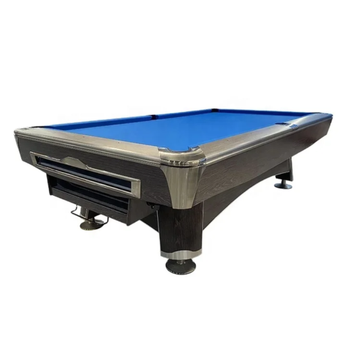 Factory Custom American Styles 9 Ball Billiard Pool Table with Solid Wood and Slate Bed