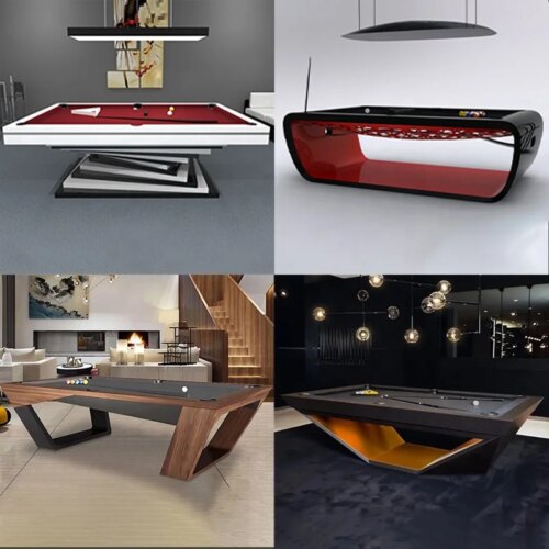 Factory Sale Custom Tournament Standard Size Pool Billiard Table - Image 2