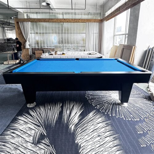 Factory best selling 9FT 9-BALL pool club billiard tables stone slate with natural slate professional felt - Image 2