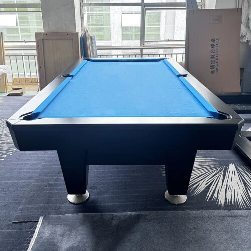 Factory best selling 9FT 9-BALL pool club billiard tables stone slate with natural slate professional felt - Image 3