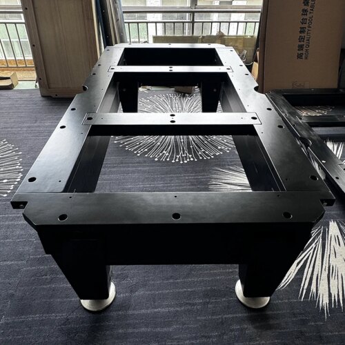 Factory best selling 9FT 9-BALL pool club billiard tables stone slate with natural slate professional felt - Image 4
