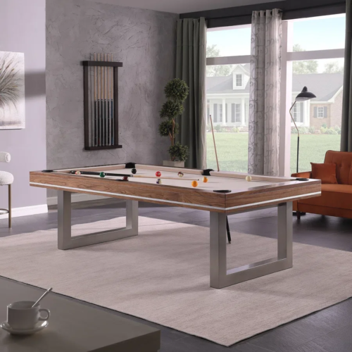 Factory direct sales antique billiard tables with solid wood natural slate 7ft/8ft/9ft professional table cloth - Image 5