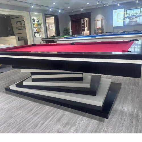 Factory direct sales pool tables slate bed dining table solid wood billiard table 8ft/9ft luxury modern  billiards - Image 5