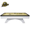 Factory luxury price solid wood and natural slate English billiard table7ft 8ft 9ft pool table with professional felt - Image 6
