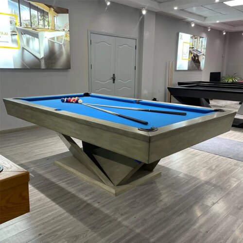 Factory manufacturer 7ft/8ft/9ft  direct sales best selling luxury modern style natural slate solid wood billiard tables - Image 5