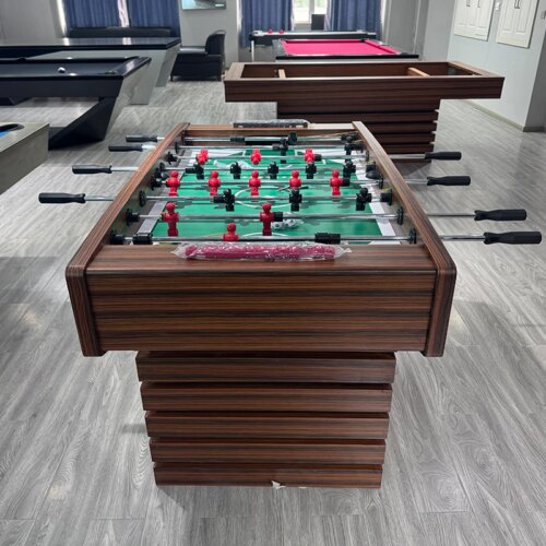Handle Football Soccer Toy Game Sportcraft  Wooden Table Indoor Sports - Image 4