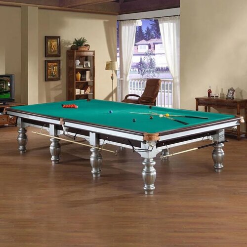 High Quality Board American style snooker 12ft  Price Standard Size Snooker Table - Image 4