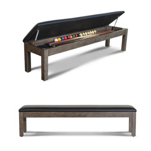 Home Indoor Most Popular 7ft 8ft 9ft Solid Wood Slate Dinner Billiards Modern Luxury Style 2 In 1 Multi Functional Pool Table - Image 6