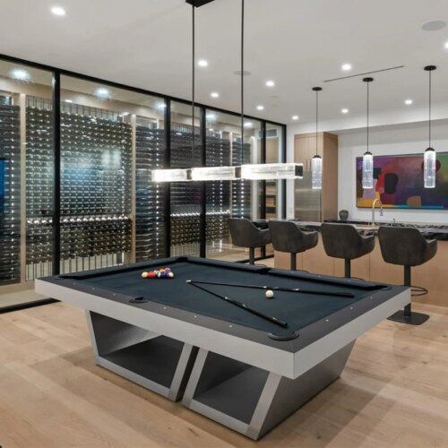 Hot Sellers Pool Table And Dining Table Customization with solid wood high-end top - Image 2