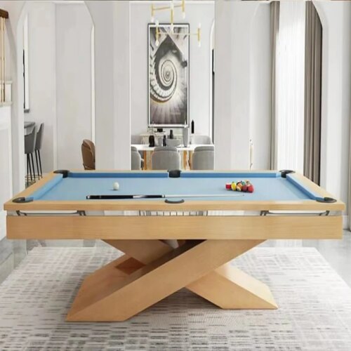 Hot Selling Metal Corners 8 Ball Billiard 7ft8ft Pool-Dining-Table Pool Table Modern