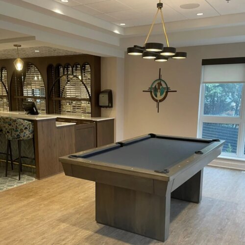 Hot selling direct factory various style high quality natural slate 7FT/8FT/9FT solid wood  billiard pool table - Image 3