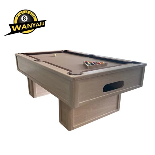 Hot selling luxury solid wood pool  billiard table luxury modern pool table on sale  with natural slate - Image 2