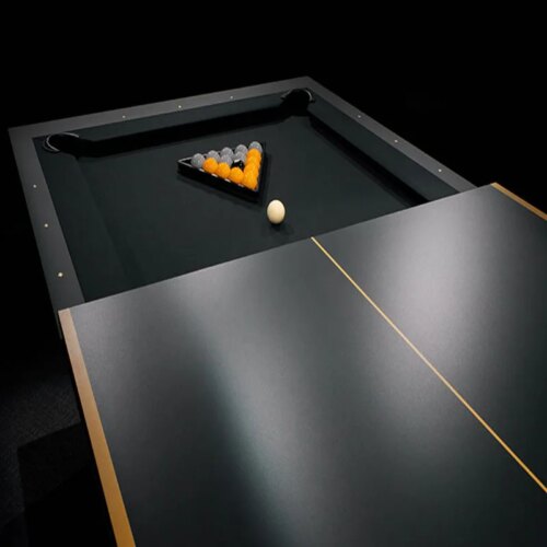 Luxury Professional Design Pool Table New 7FT/8FT/9FT Natural Stone Slate Solid Wood Modern - Image 6