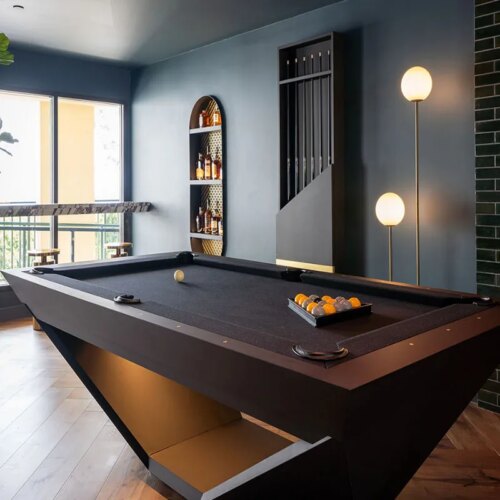 Luxury Professional Design Pool Table New 7FT/8FT/9FT Natural Stone Slate Solid Wood Modern - Image 4