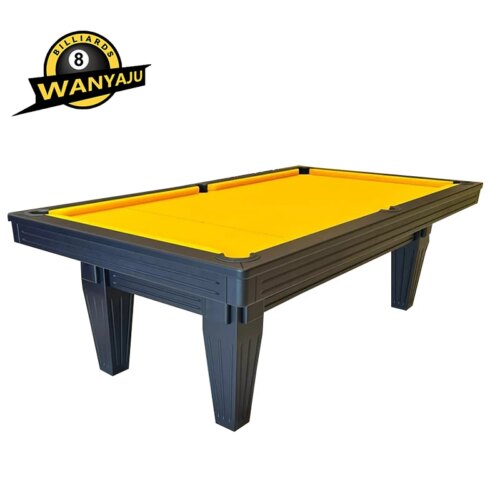 Luxury  billiard factory modern American designs indoor special legs pool table solid wood slate billiards table for sale - Image 6