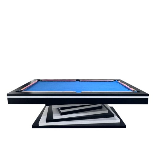 Luxury hot selling factory special designer  pool and billiard tables with natural slab and high end rubber and paint