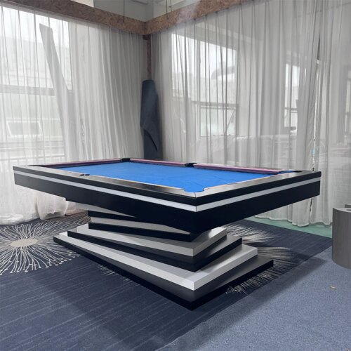 Luxury hot selling factory special designer  pool and billiard tables with natural slab and high end rubber and paint - Image 2