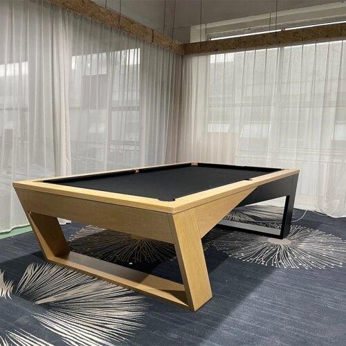 Modern Luxury Stone Slate Professional 8FT 9FT Bliiards with Dining Top Pool Table - Image 2