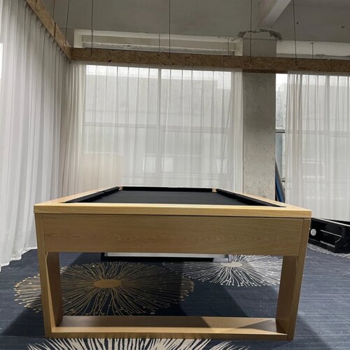 Modern Luxury Stone Slate Professional 8FT 9FT Bliiards with Dining Top Pool Table - Image 3