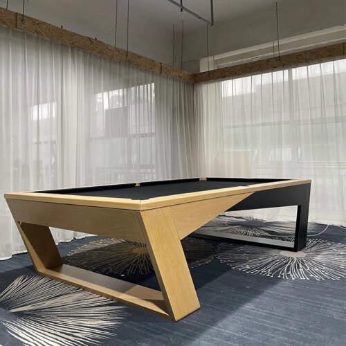 Modern Luxury Stone Slate Professional 8FT 9FT Bliiards with Dining Top Pool Table - Image 5