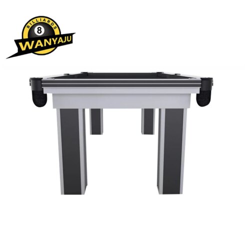 Modern Mesa De Billar De 9 Pies Dining Billiards Table For Sale contemporary pool table with natural slate - Image 4